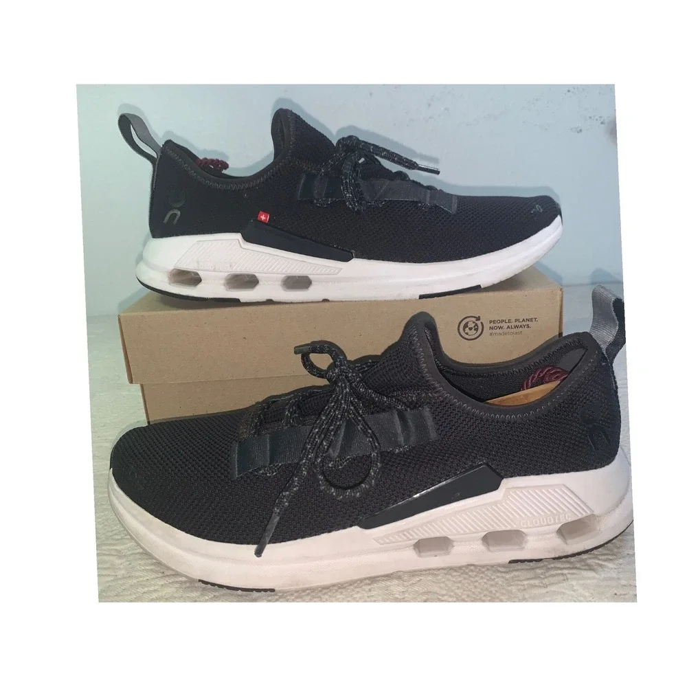 On Running Cloudeasy Womens 11 Black Rock Sneakers 76.98441 CloudTec Shoes